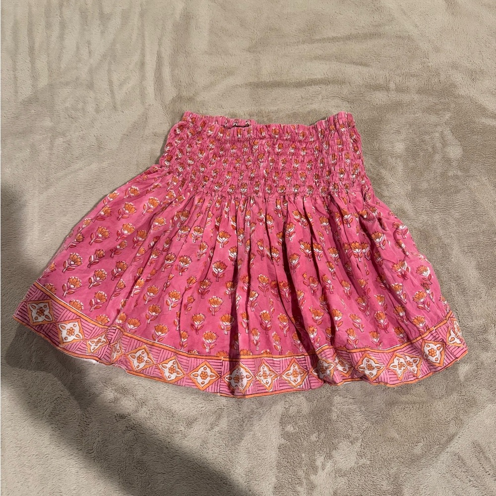 SLV Floral Mini Skirt